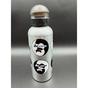 SIGG Aluminum Water Bottle Ninja Yin Yang Graphic Screw Top Metal Bottle